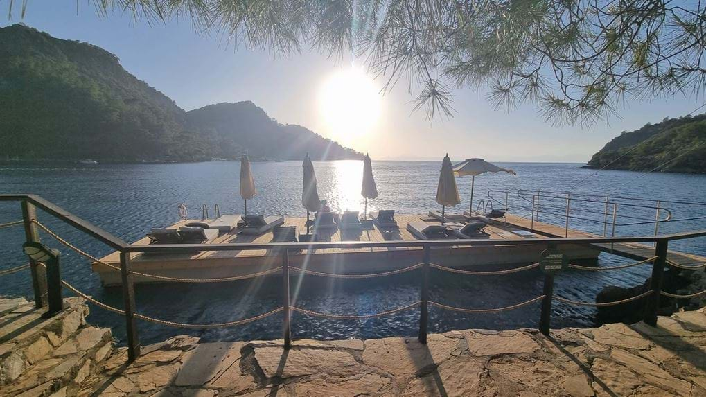 Sunbathing Decks at Hillside Beach Club